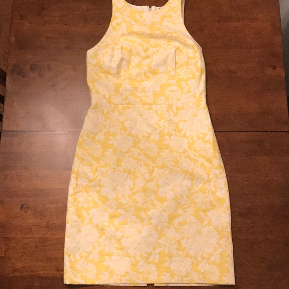 Lemon Yellow Ann Taylor Dress